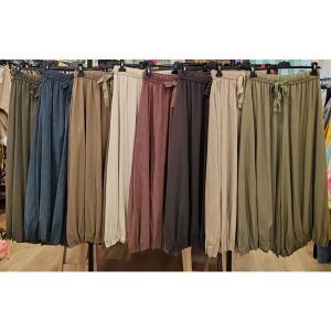 PANTALON BAJO PLISADO