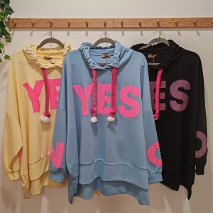 SUDADERA CAPUCHA (YES)