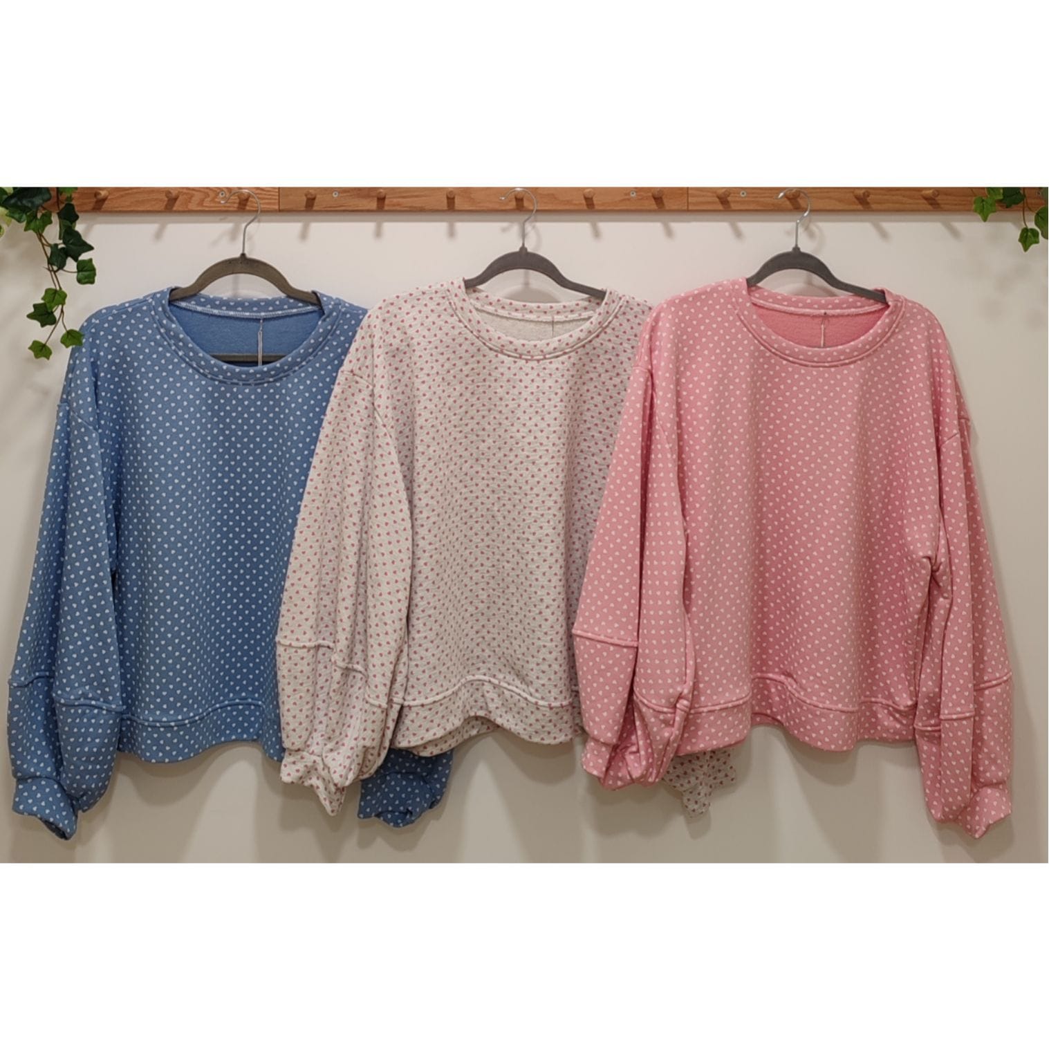 SUDADERA CORAZONCITOS