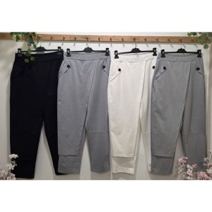 PANTALÓN CRUZADO PUNTO MILANO (158C)