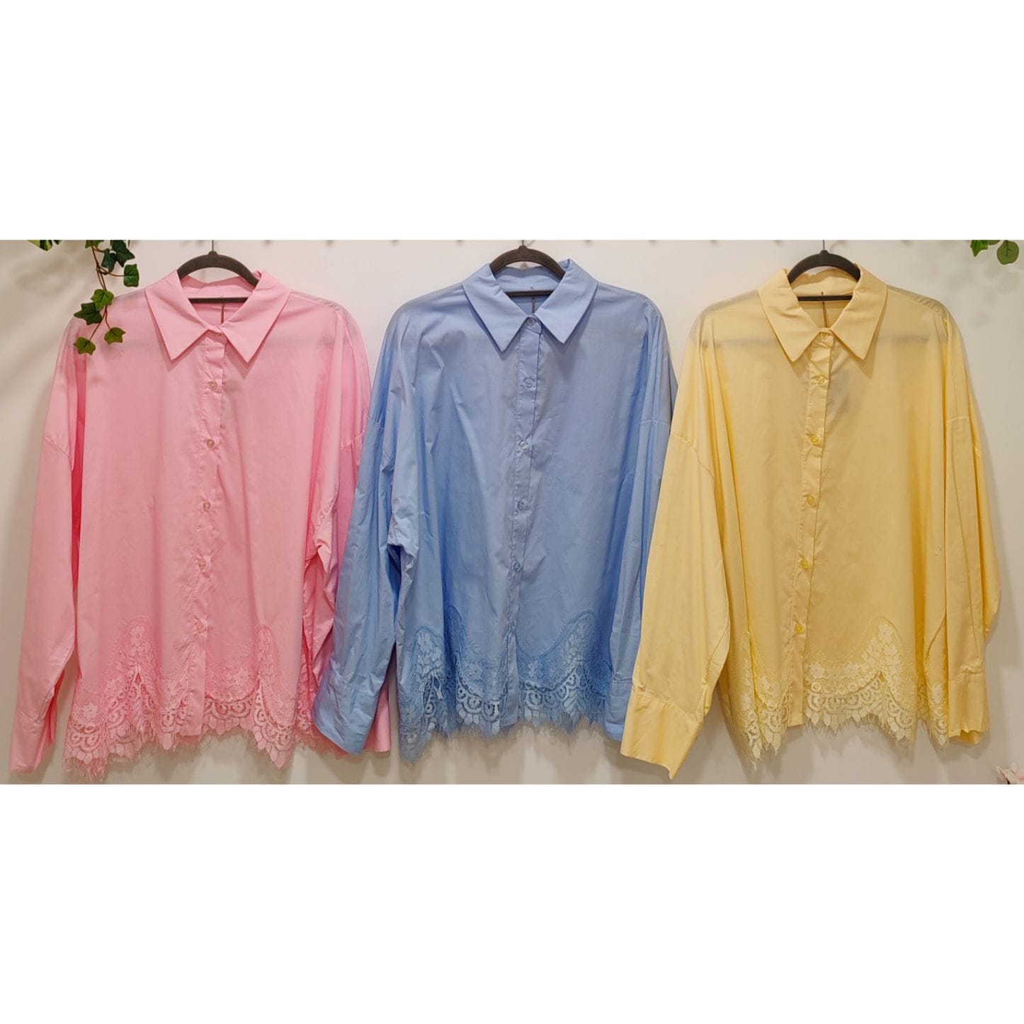 CAMISA PUNTILLA BAJO