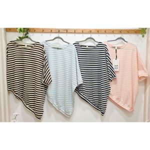 SUDADERA RAYAS ASIMETRICA SUNSUN