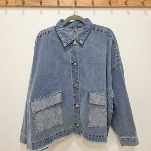 CAZADORA VAQUERA BRILLOS