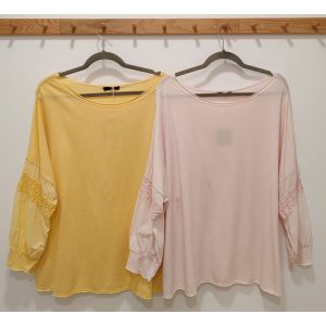 SUDADERA FINA ADORNO MANGA