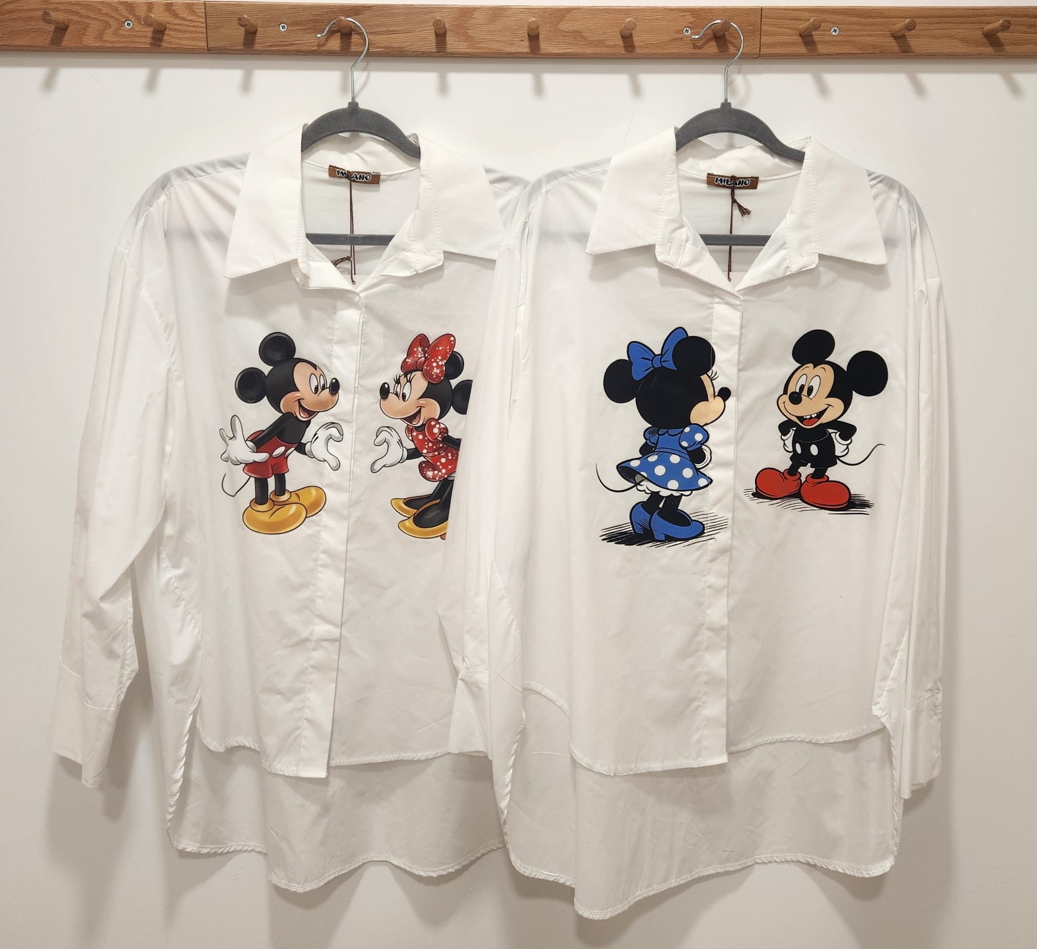 CAMISA MICKEY Y MINNIE