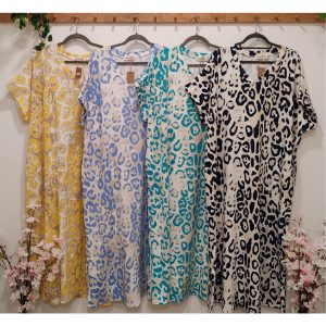 VESTIDO PRINT M/ CORTA