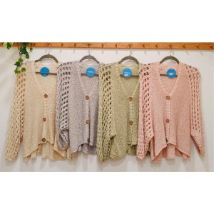 CHAQUETA MANGA CALADA