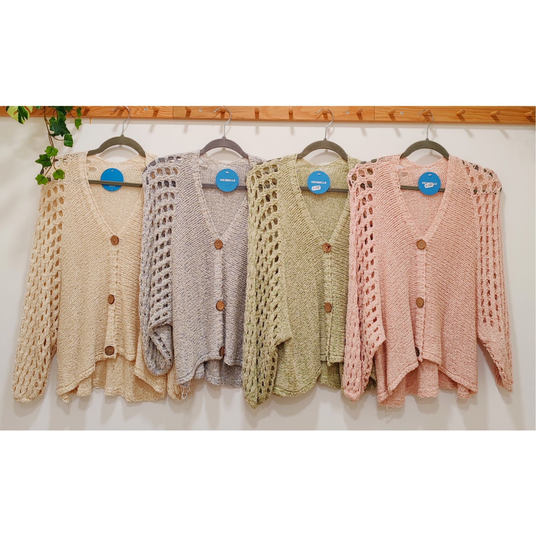 CHAQUETA MANGA CALADA