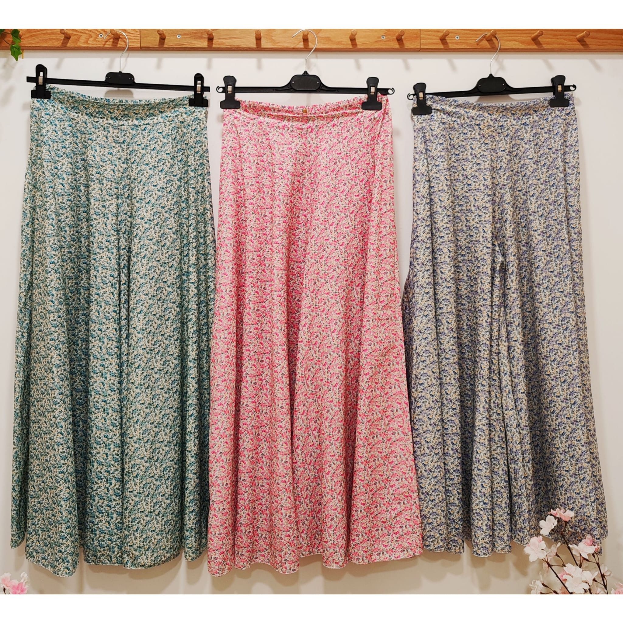 PANTALÓN ANCHO FLORECITAS