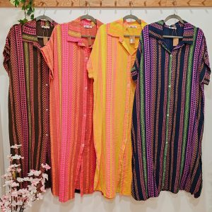 VESTIDO CAMISERO ÉTNICO