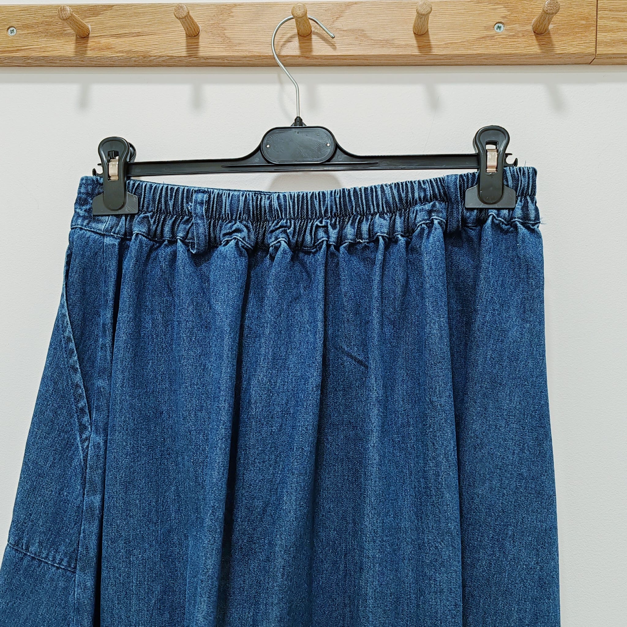 FALDA DENIM EVASÉ - Imagen 2