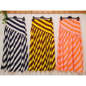 FALDA RAYAS DIAGONALES