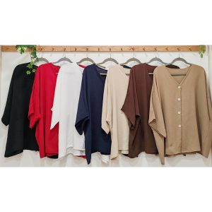 BLUSA VISCOSA BOTONES