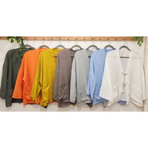 CHAQUETA LINO BOTONES