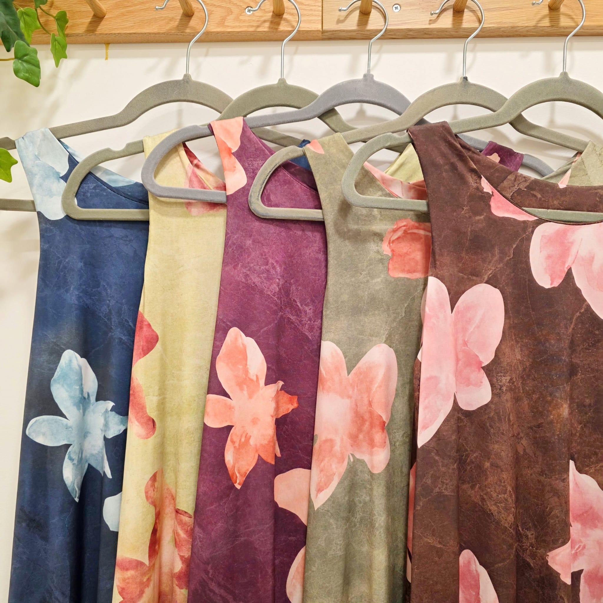 VESTIDO LICRA FRIA "FLORES" - Imagen 2