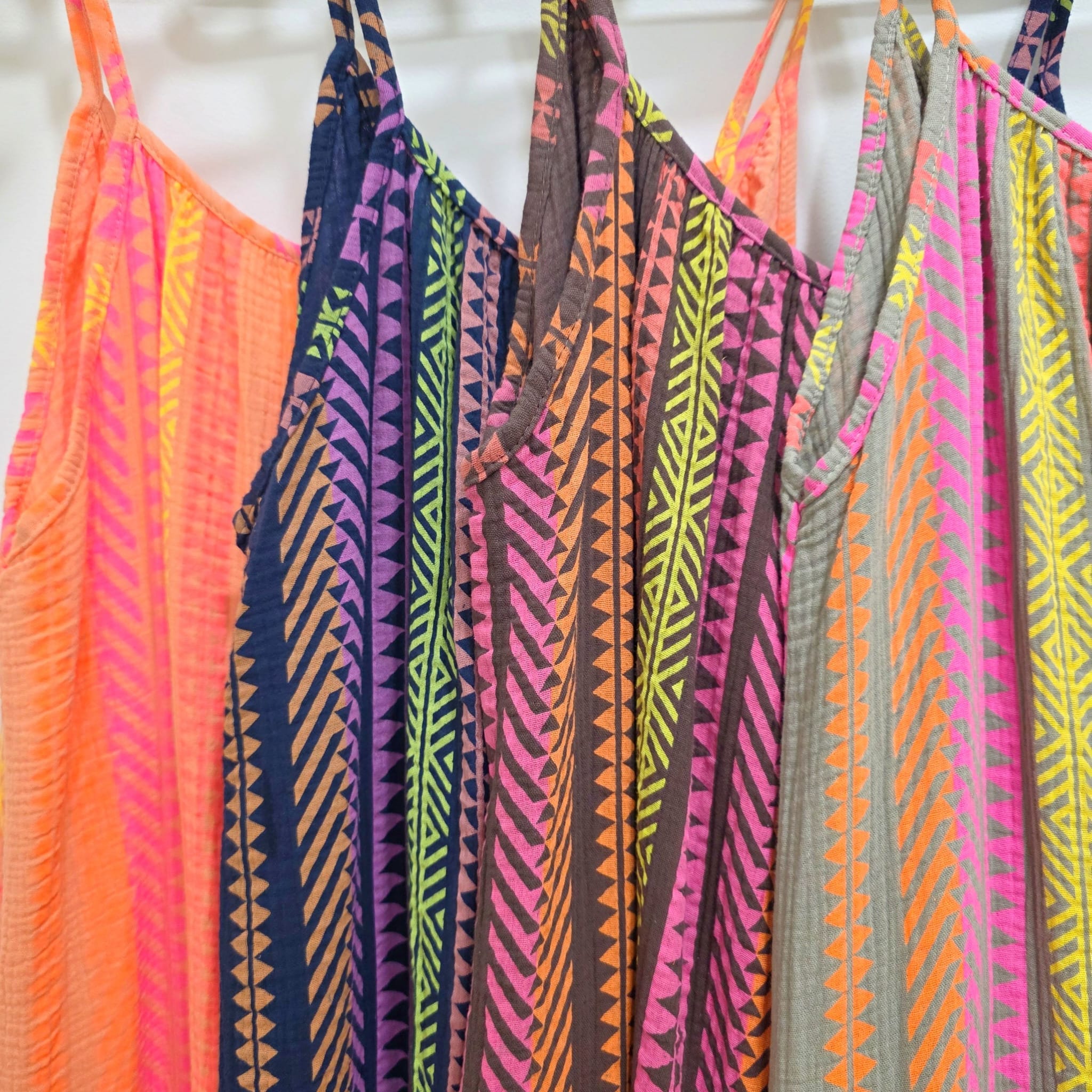 VESTIDO BAMBULA ÉTNICO TIRANTES - Imagen 2