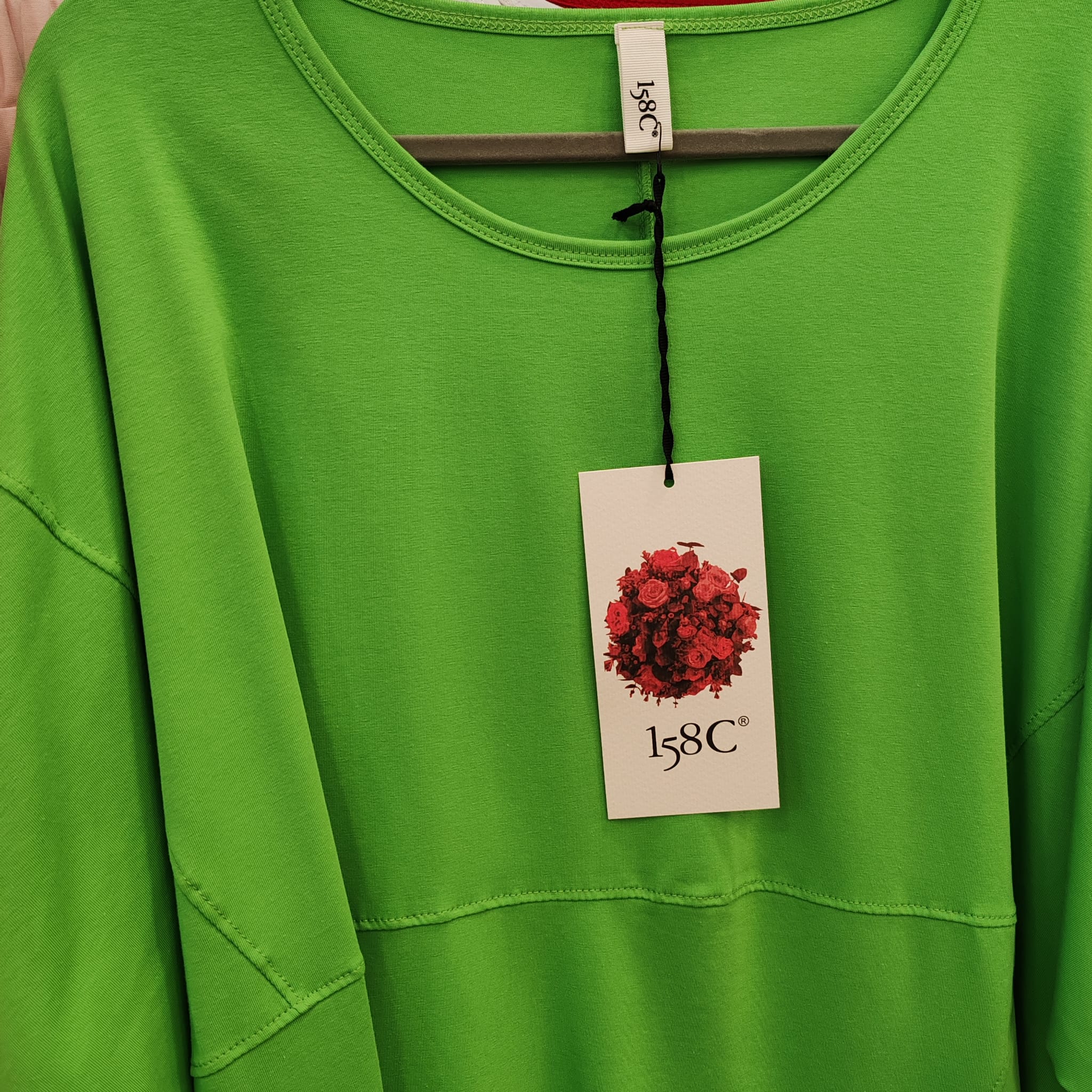 CAMISETA OVERSIZE ASIMÉTRICA - Imagen 2