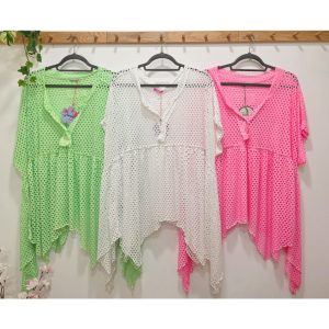BLUSA CALADA ASIMÉTRICA