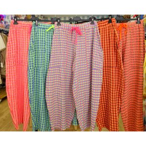 PANTALÓN CUADRITO FLUOR