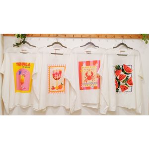CAMISETA OVERSIZE DIBUJO