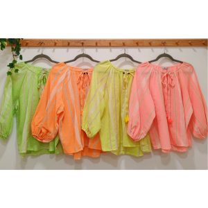 BLUSA MANGA 3/4 FLÚOR