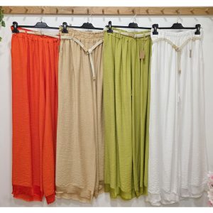 PANTALÓN BAJO SATÉN (CONJUNTO)
