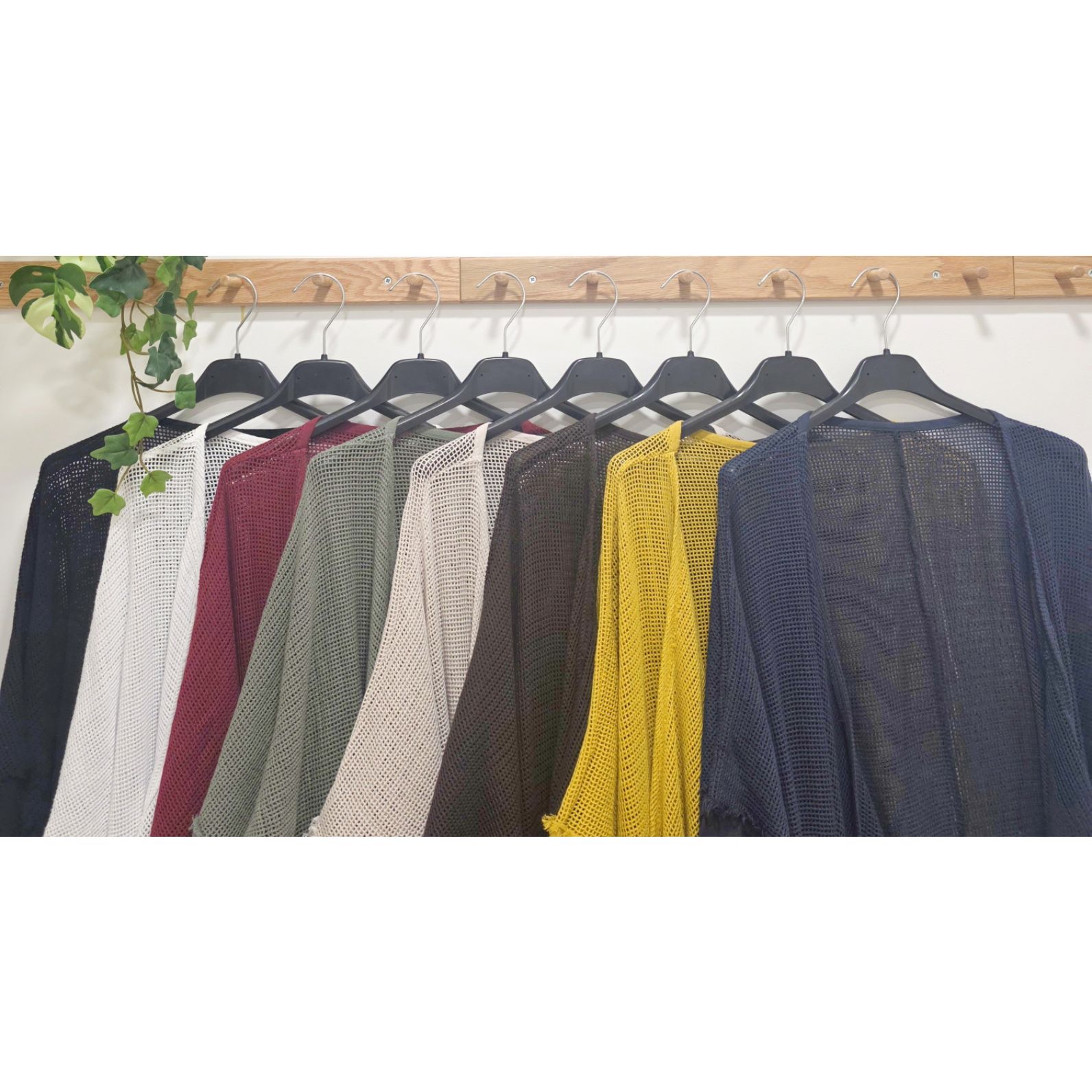 CHAQUETA LARGA CALADA - Imagen 2