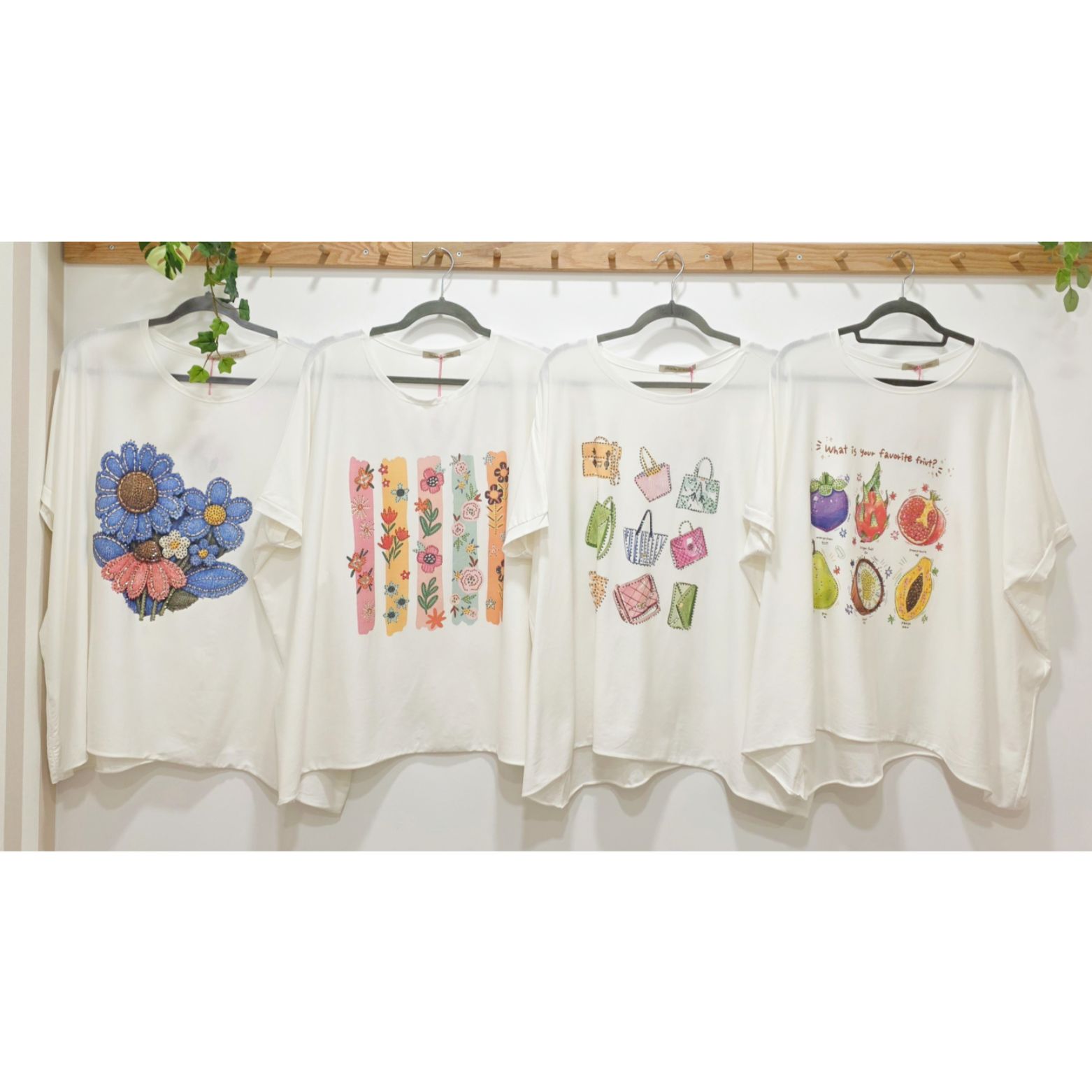 CAMISETA OVERSIZE DIBUJO - Imagen 2