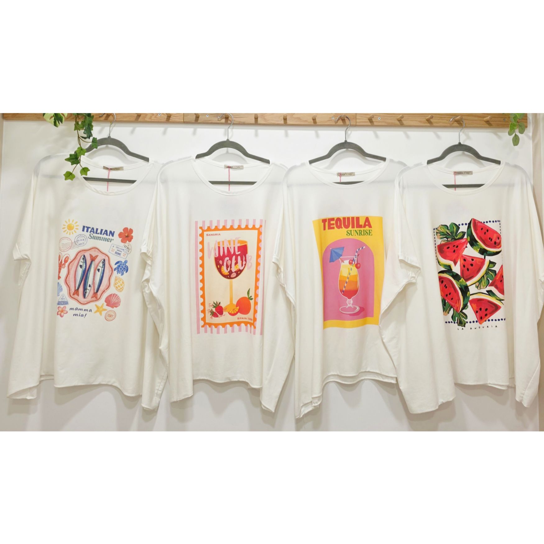 CAMISETA OVERSIZE DIBUJO - Imagen 3
