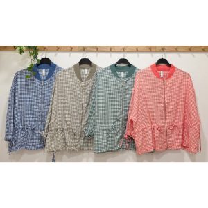 CHAQUETA BOMBER CUADRITO VICHI