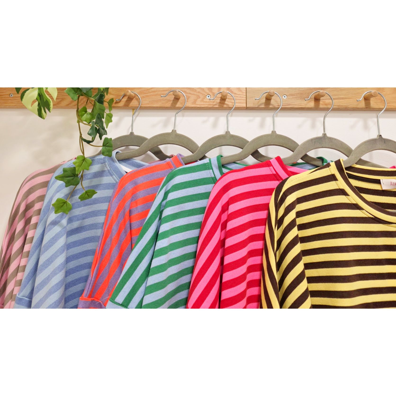 SUDADERA RAYAS MANGA 3/4 - Imagen 2