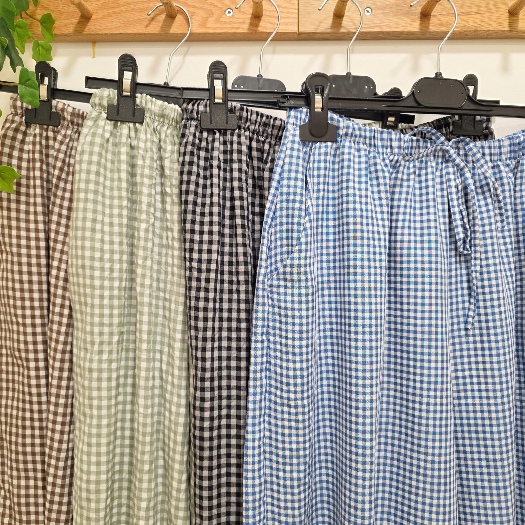 PANTALÓN BOMBACHO VICHY - Imagen 2
