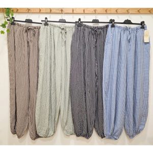 PANTALÓN BOMBACHO VICHY