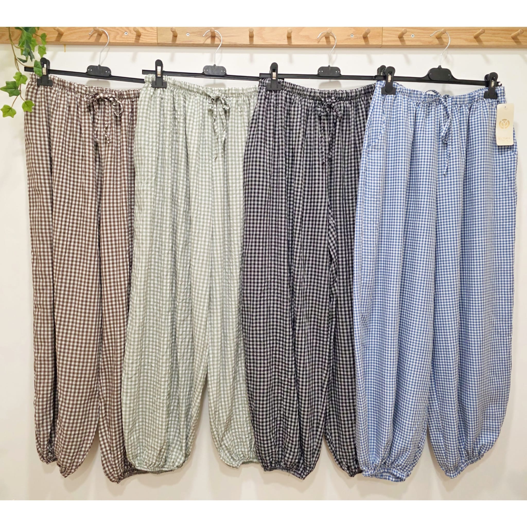 PANTALÓN BOMBACHO VICHY