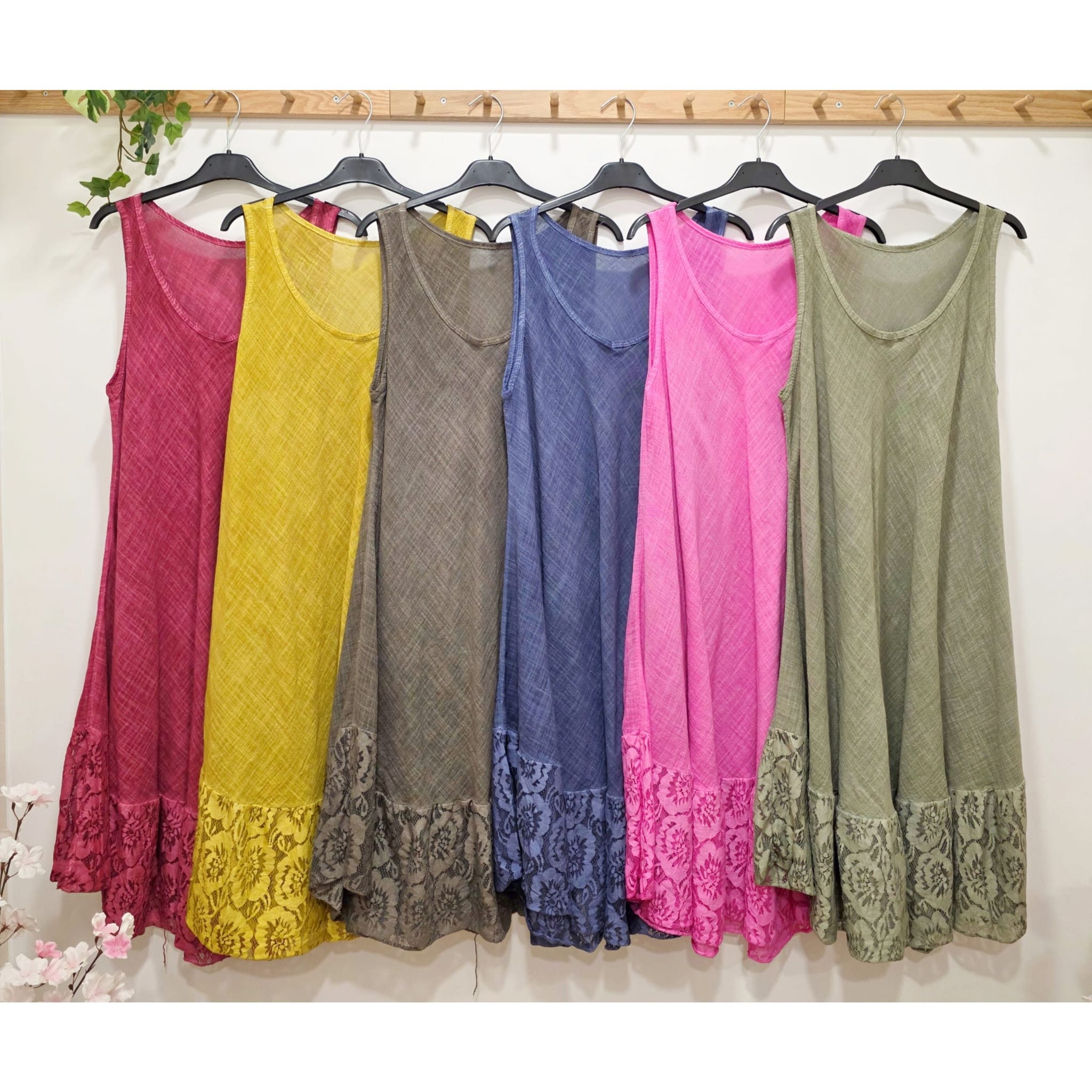 VESTIDO SISA PUNTILLA BAJO
