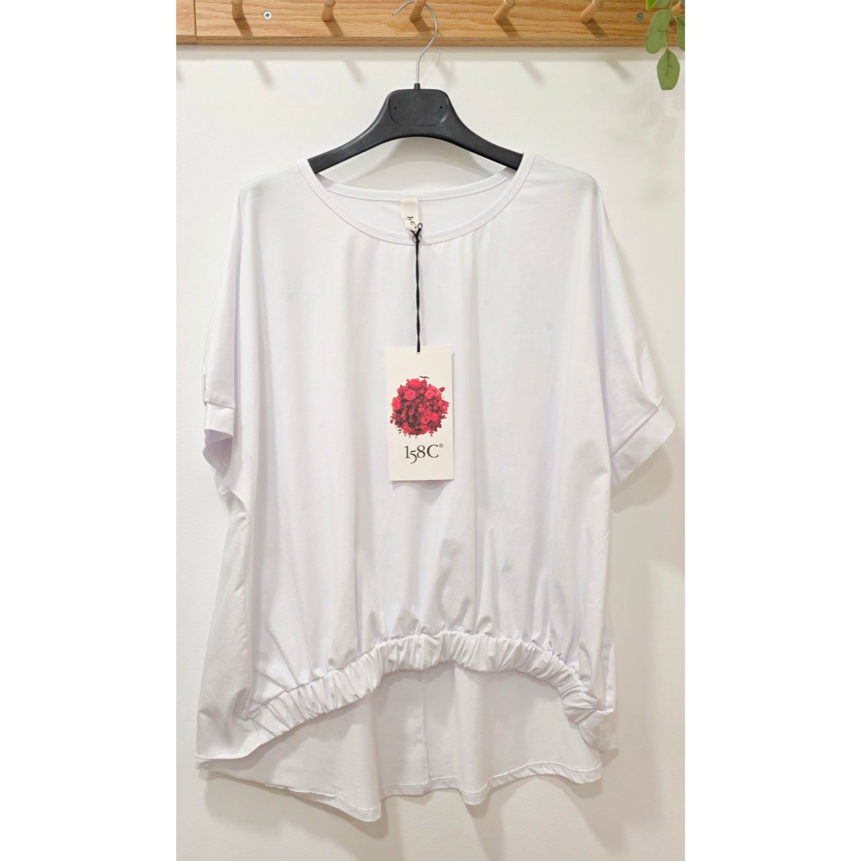 CAMISETA FRUNCIDA BAJO (158C) - Imagen 2