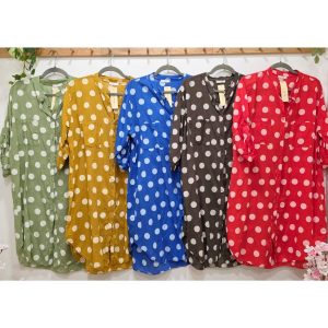 VESTIDO CAMISERO LUNARES