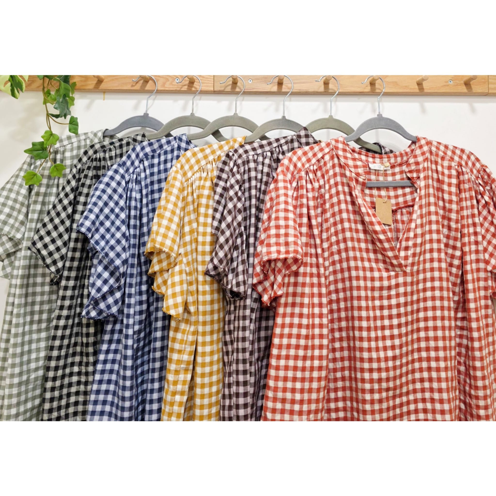 BLUSA CUADRITO VICHY - Imagen 2