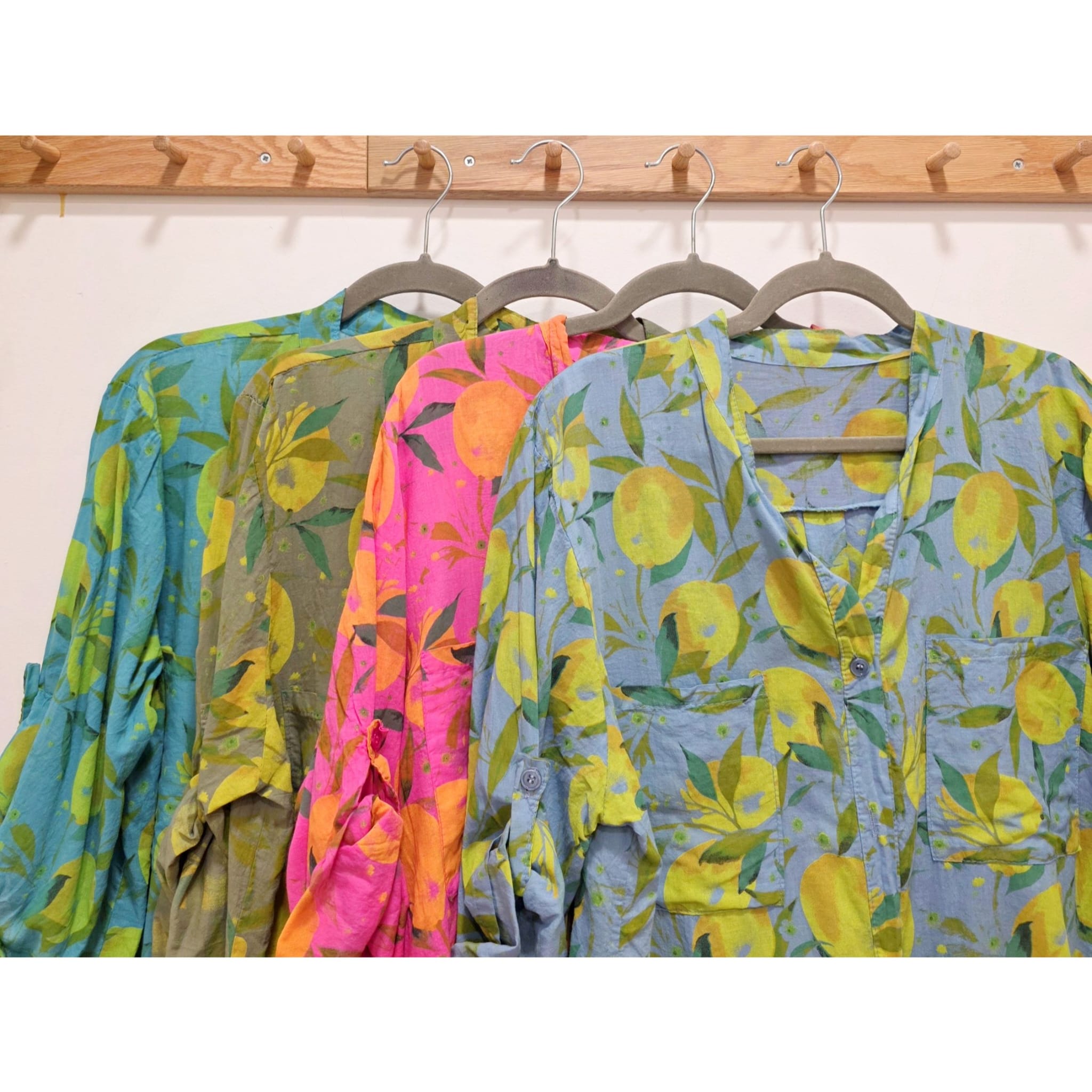 VESTIDO CAMISERO LIMONES - Imagen 2