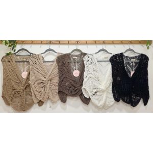 PONCHO CROCHET