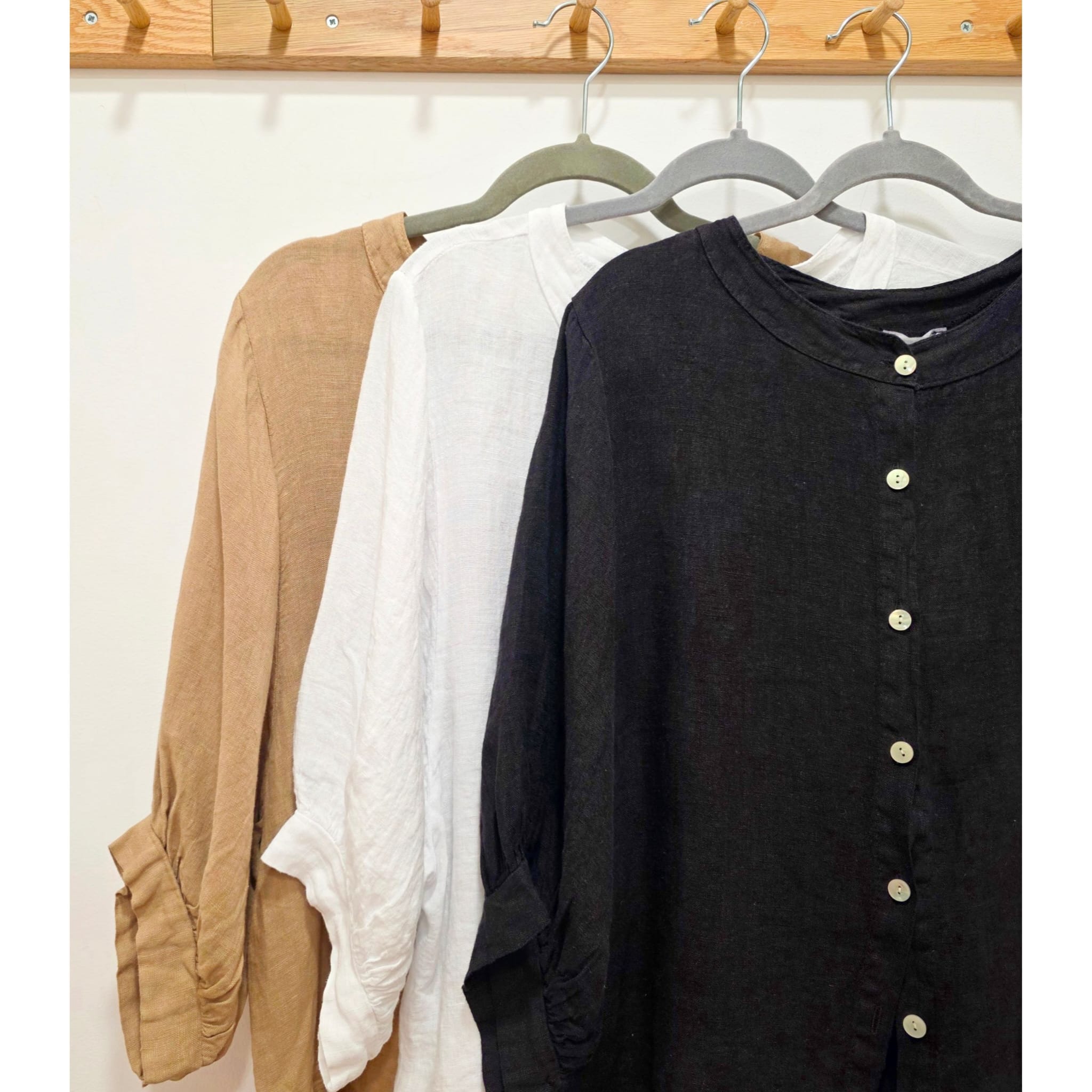 BLUSA LINO MANGA FRANCESA - Imagen 2