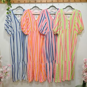 VESTIDO ÉTNICO MANGA