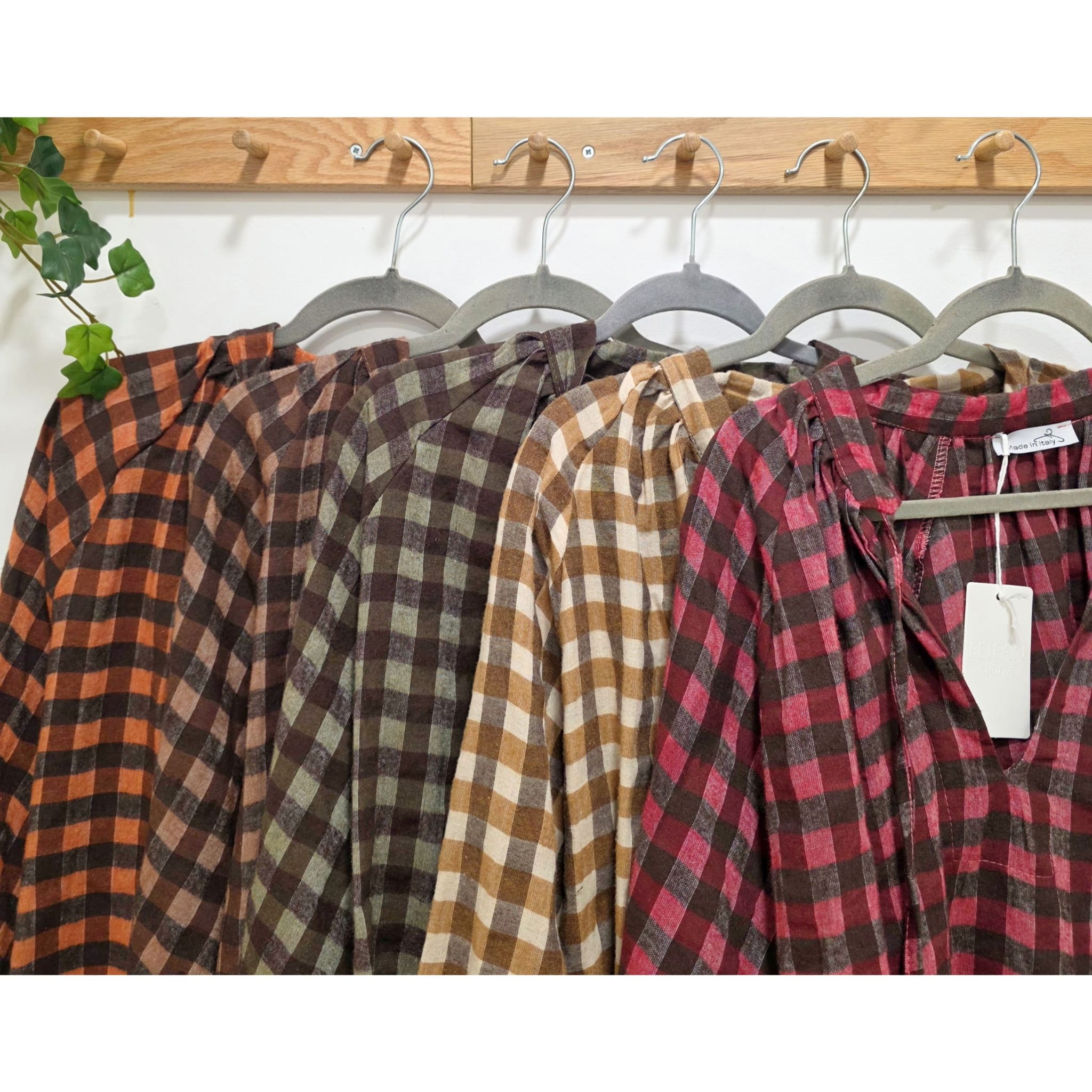 BLUSA CUADRITOS - Imagen 2