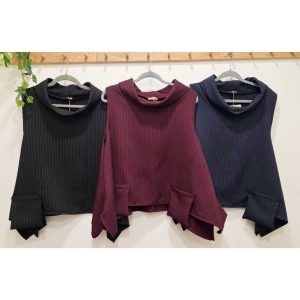 BLUSA ESTILO CHALECO RAYA DIPLOMÁTICA