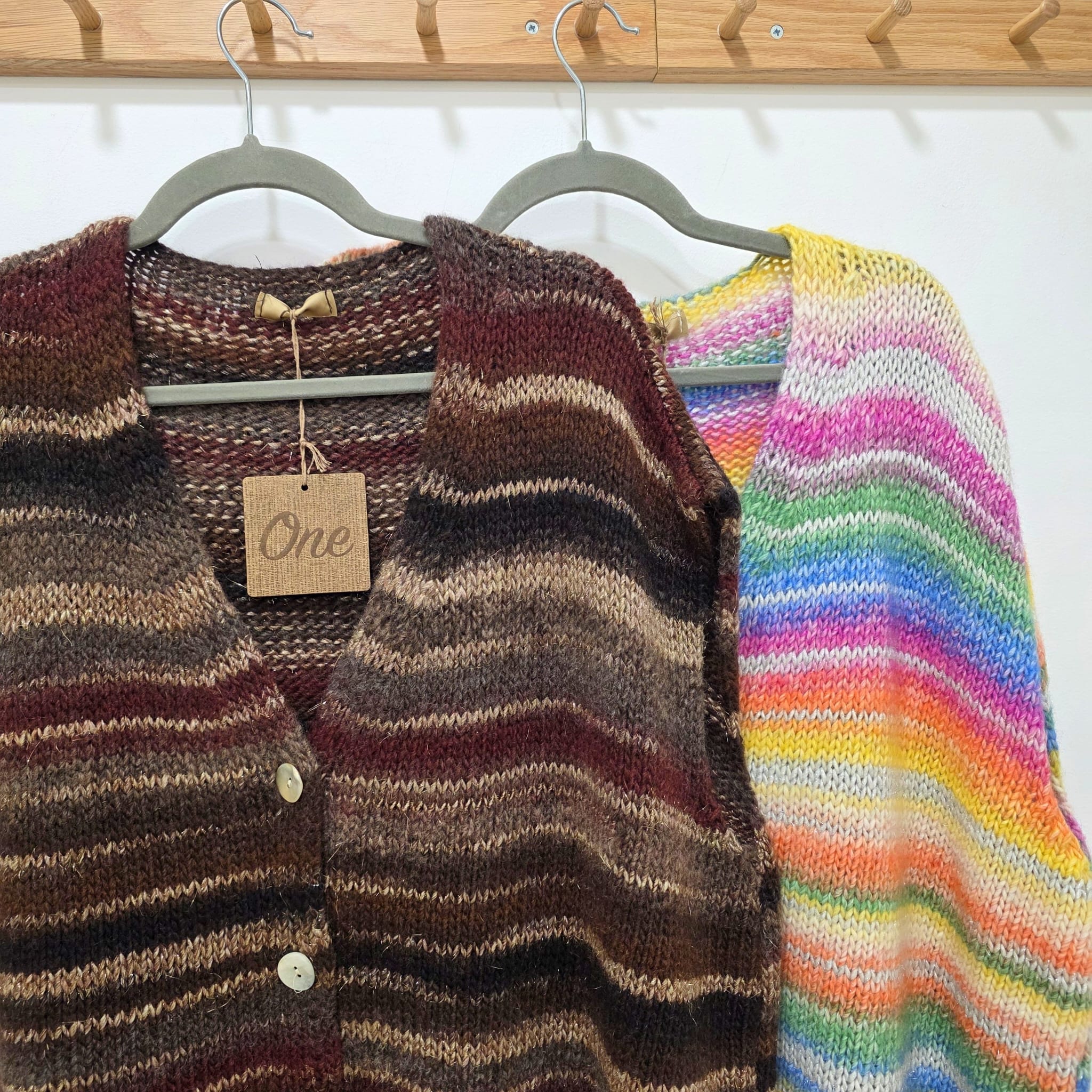 CHALECO OVERSIZE MULTICOLOR - Imagen 2