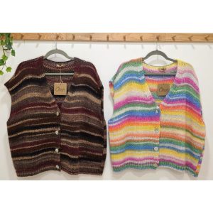 CHALECO OVERSIZE MULTICOLOR