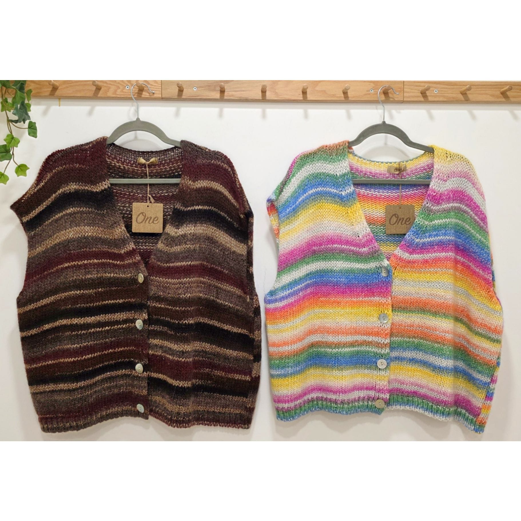CHALECO OVERSIZE MULTICOLOR