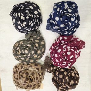 PAÑUELO COMBINADO PUNTILLA