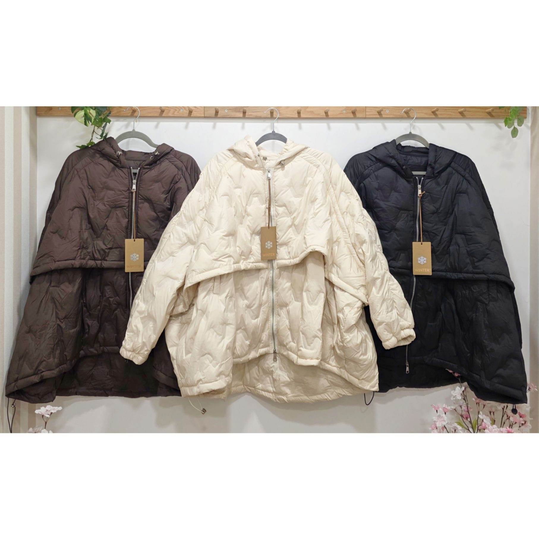 ABRIGO PLUMIFERO OVERSIZE