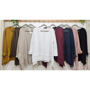 CAMISETA ESCOTE REDONDO (TALLA GRANDE)